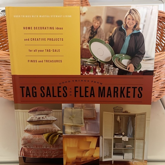 Good Things From Tag Sales And Flea Markets Good Things Martha Stewart 9X11 Book - Picture 1 of 5